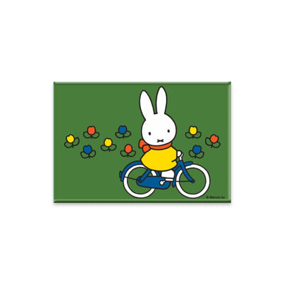 Miffy Magnet Fahrrad grün 8x5,5cm