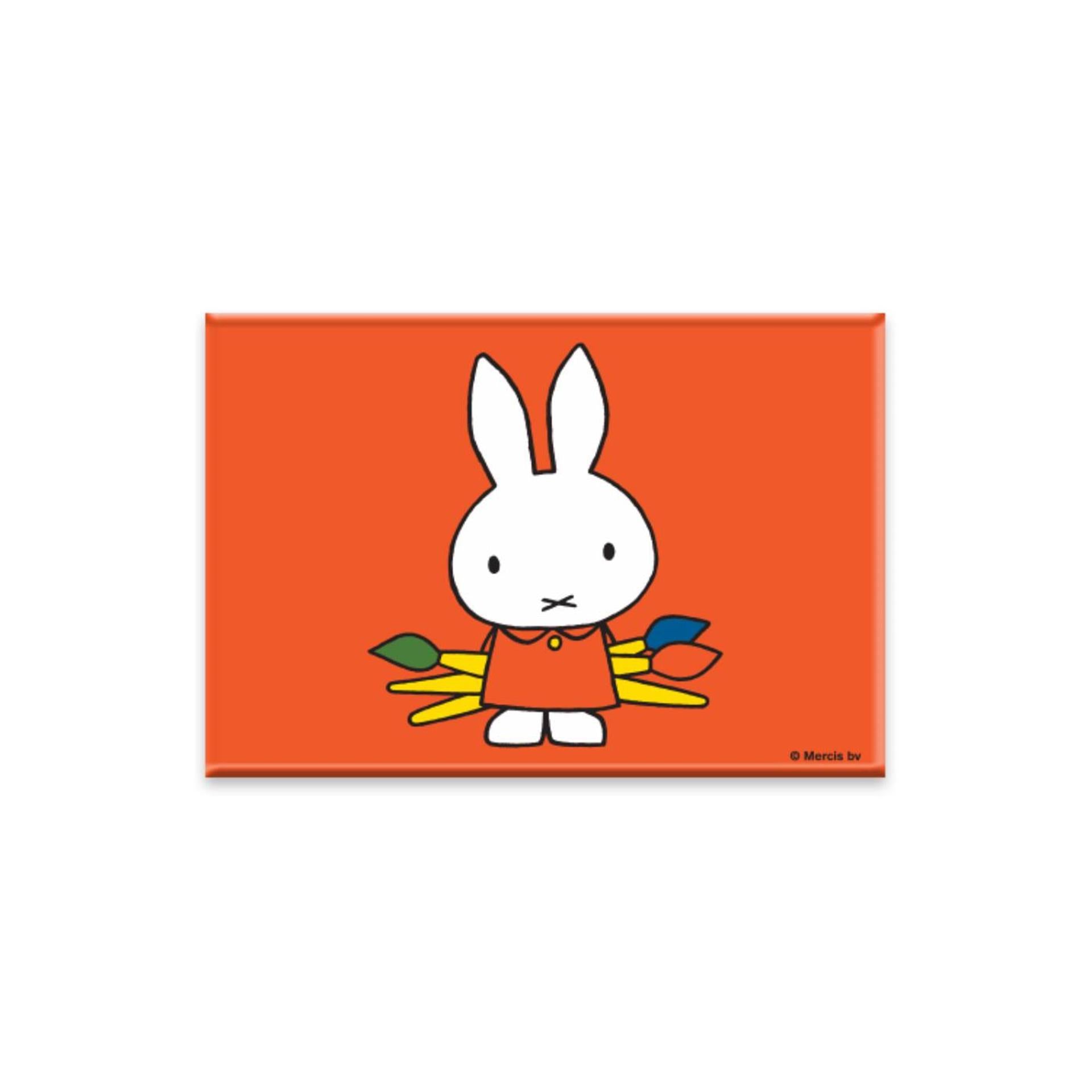 Miffy Magnetkünstler orange 8x5,5cm