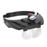 Carson Head Loop Pro Series Magnivisor Deluxe mit LED- und 4 Objektiven - afbeelding 1