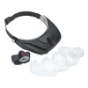 Carson Head Loop Pro Series Magnivisor Deluxe mit LED- und 4 Objektiven