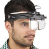 Carson Head Loop Pro Series Magnivisor Deluxe mit LED- und 4 Objektiven
