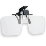 Carson Loep Brille 2x (+4.00 Dioptrie) Clip-On und Flip-up - afbeelding 2