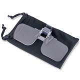 Carson Loep Brille 2x (+4.00 Dioptrie) Clip-On und Flip-up - afbeelding 3