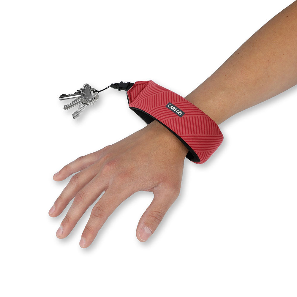 Carson schwimmendem Armband für 5 Schlüssel rosa -Red
