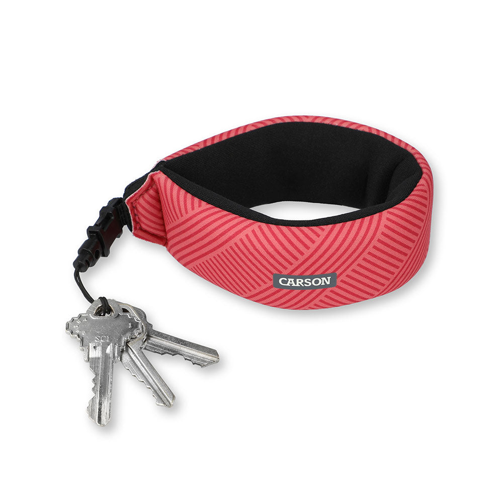 Carson schwimmendem Armband für 5 Schlüssel rosa -Red