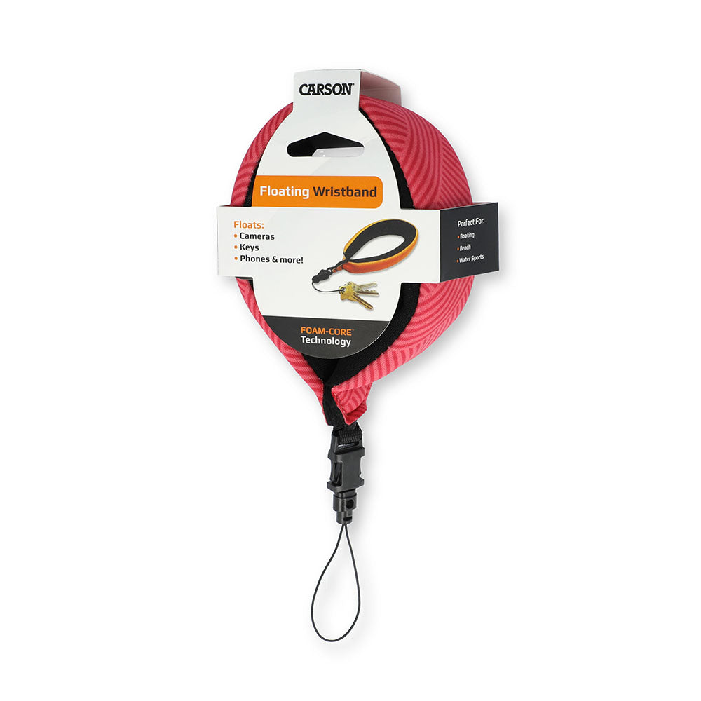 Carson schwimmendem Armband für 5 Schlüssel rosa -Red