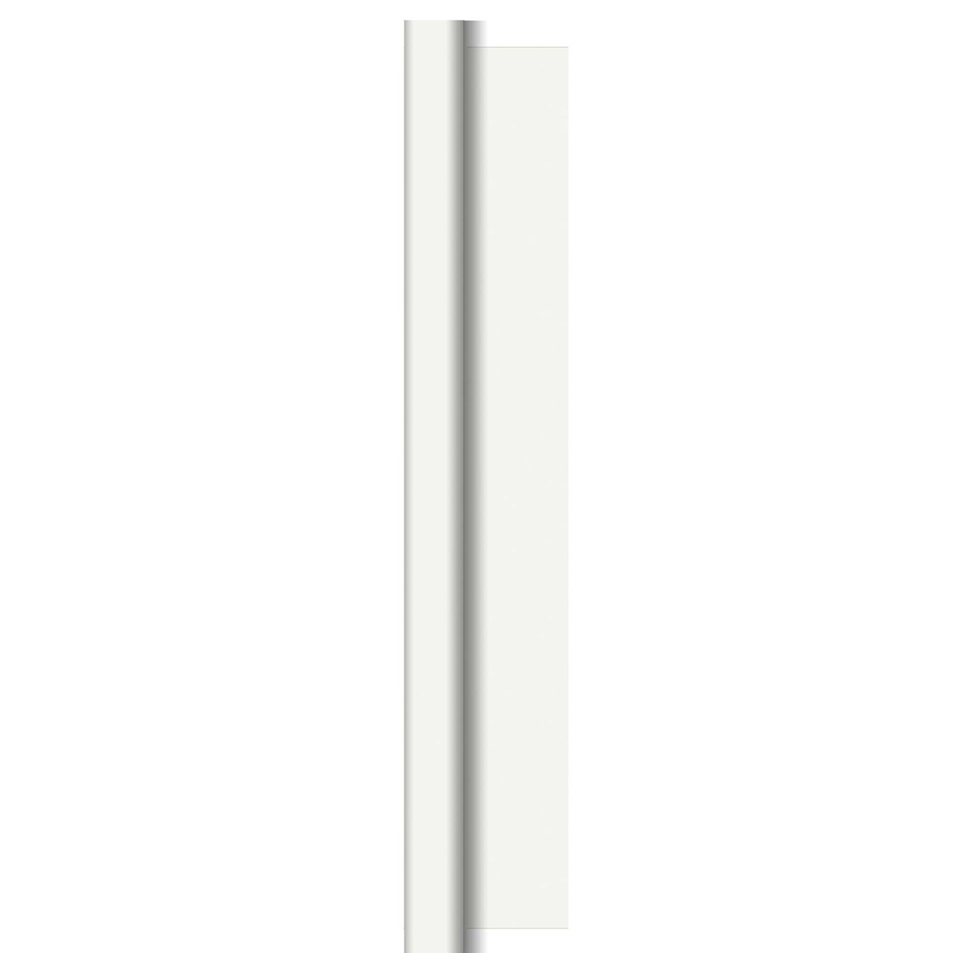 Duni Duni Damast Tischdecke 118x800 cm Weiß