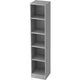 Bach Bücherregal Hammerer 5fh 5 Fächer grau 2004 x 406 x 400 mm