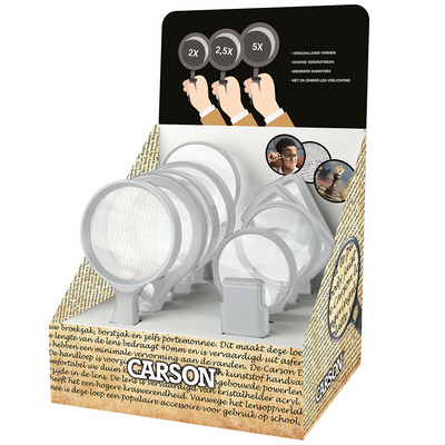 Carson Balie Display leer