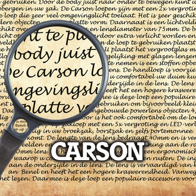 Carson Balie Display leer