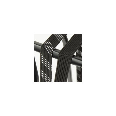 Widk SUV -Sicherheitsbinder 24mm mit schwarzem Stahlhaken Silber Schwarz
