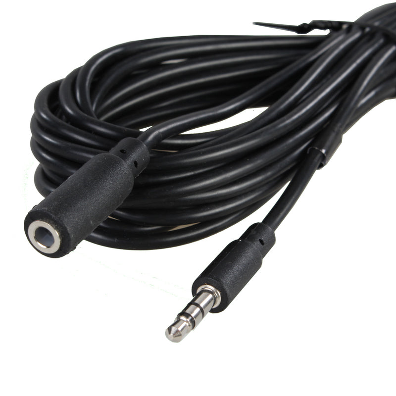 Benel Stereo Audioextraktion Kabel 3,5 mm männlich 3,5 mm weiblich 5m