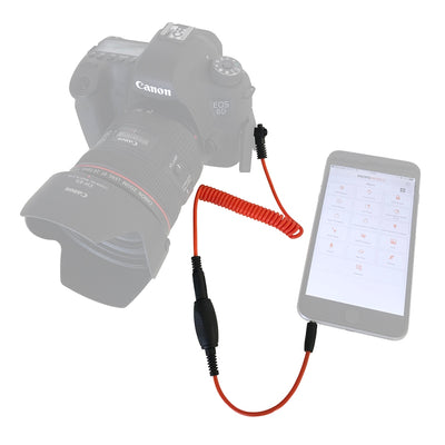 Miops Smartphone Fernbedienung MD-C2 mit C2-Kabel für Kanon