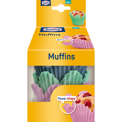 Toppits 1067516 - Muffinsmehl 36 Stück | 16 Stück