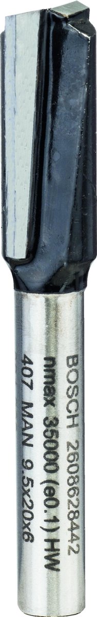 Bosch Schaftfräser dub.sn, hm,9,5x19,5mm,6mm