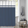 Niederländisches Haus Niederländische Haus Duschvorhang 180x200 cm blau