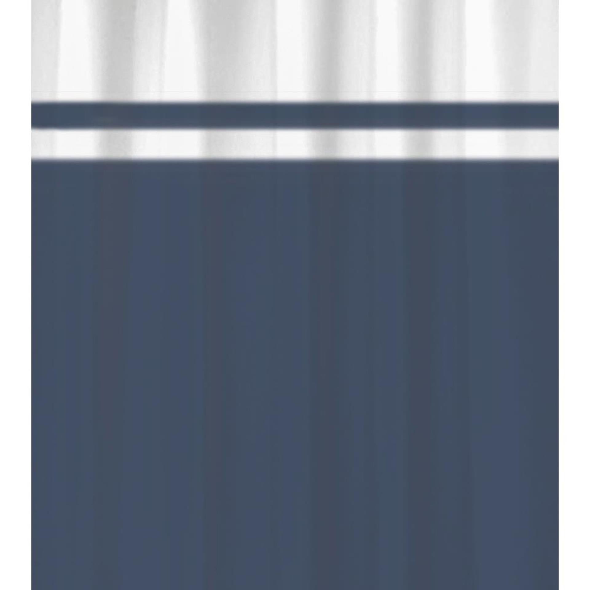 Niederländisches Haus Niederländische Haus Duschvorhang 180x200 cm blau