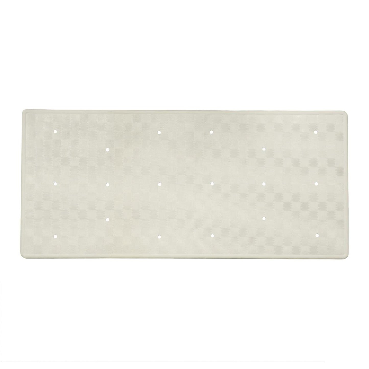 Niederländische Hausbad Matte Anti -Slip 35x75 Weiß