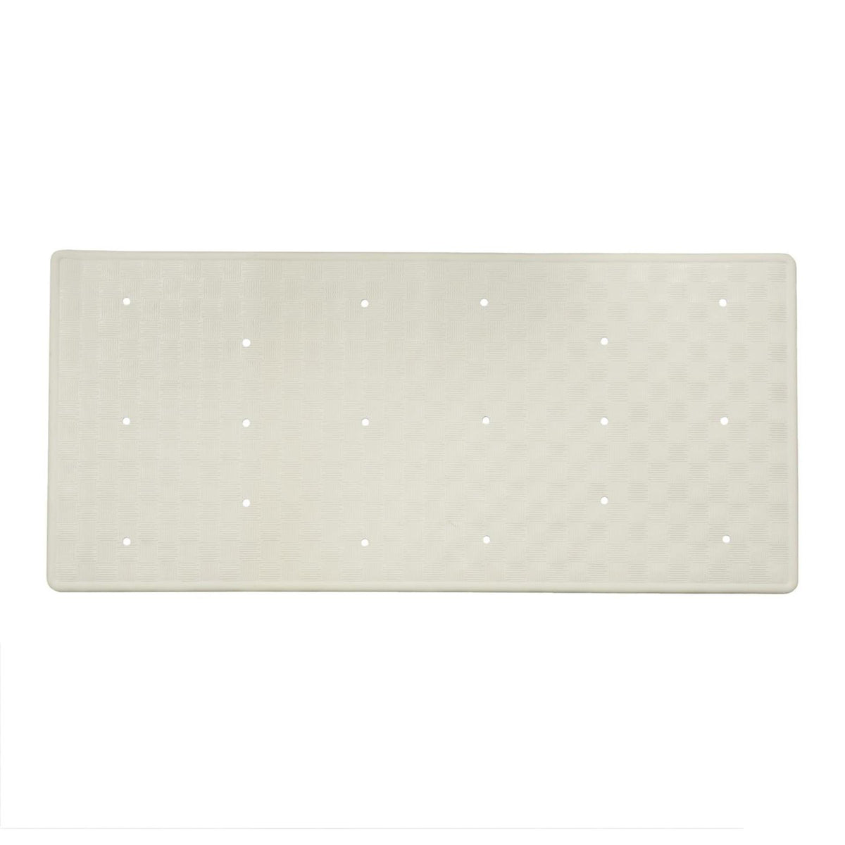 Niederländische Hausbad Matte Anti -Slip 35x75 Weiß