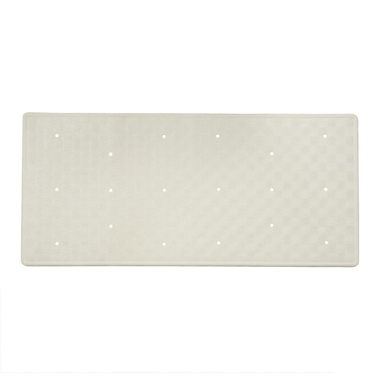Niederländische Hausbad Matte Anti -Slip 35x75 Weiß