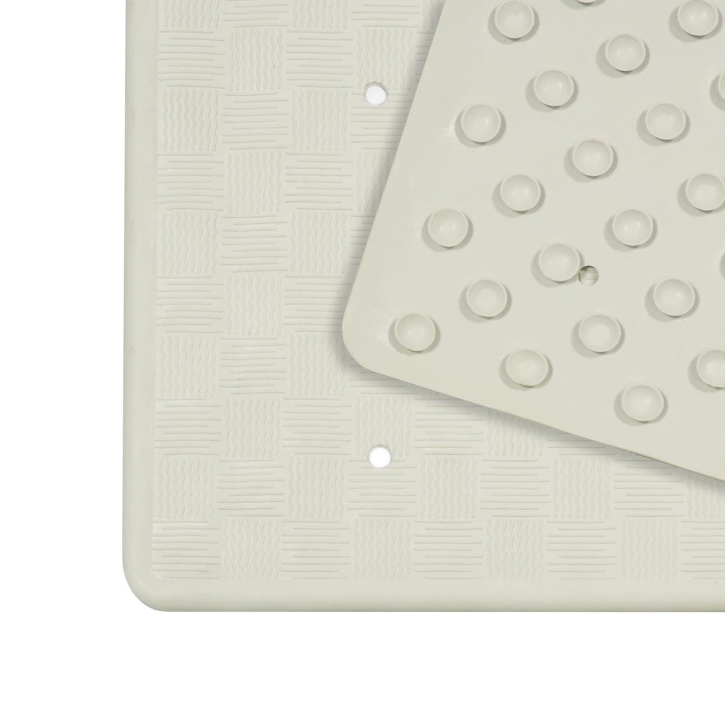 Niederländische Hausbad Matte Anti -Slip 35x75 Weiß