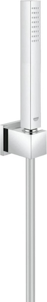 Grohe Euphoria Cube Badewannenset – Duschkopf – Wandbrausehalter – Brauseschlauch 125 cm – 9,5 l min