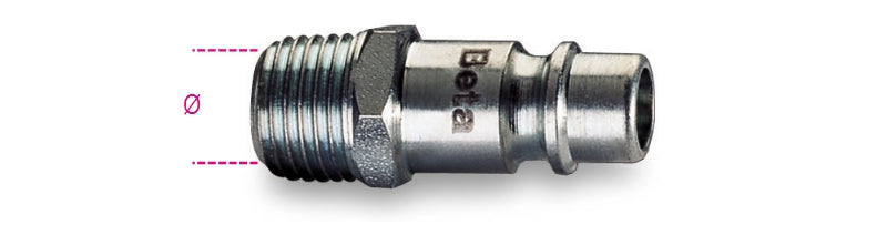Beta 1916i InstePhole Taps für Pumpen -Nippel -Kompressor 1 4
