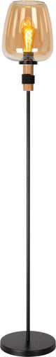Lucide ilona - Stehleuchte - ø 34 cm - 1xe27 - Bernstein