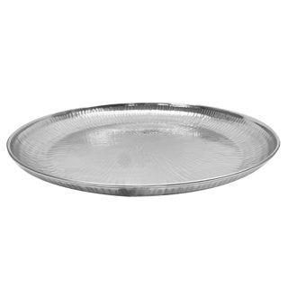 Eisenplatte D40 cm Silber