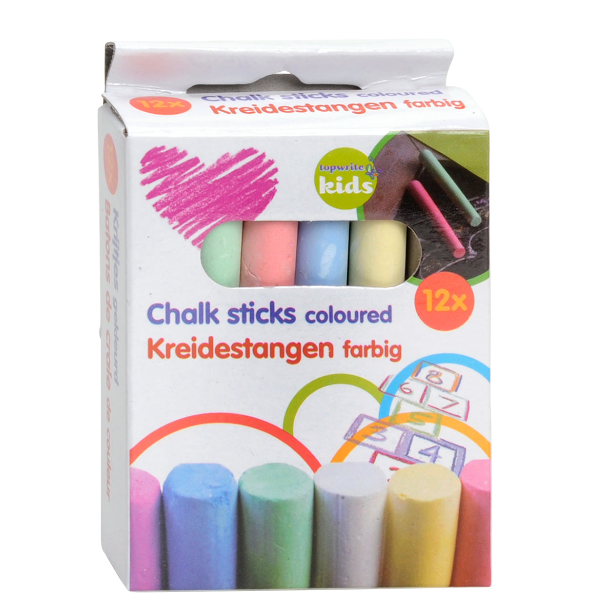 farbige Schulkreide
