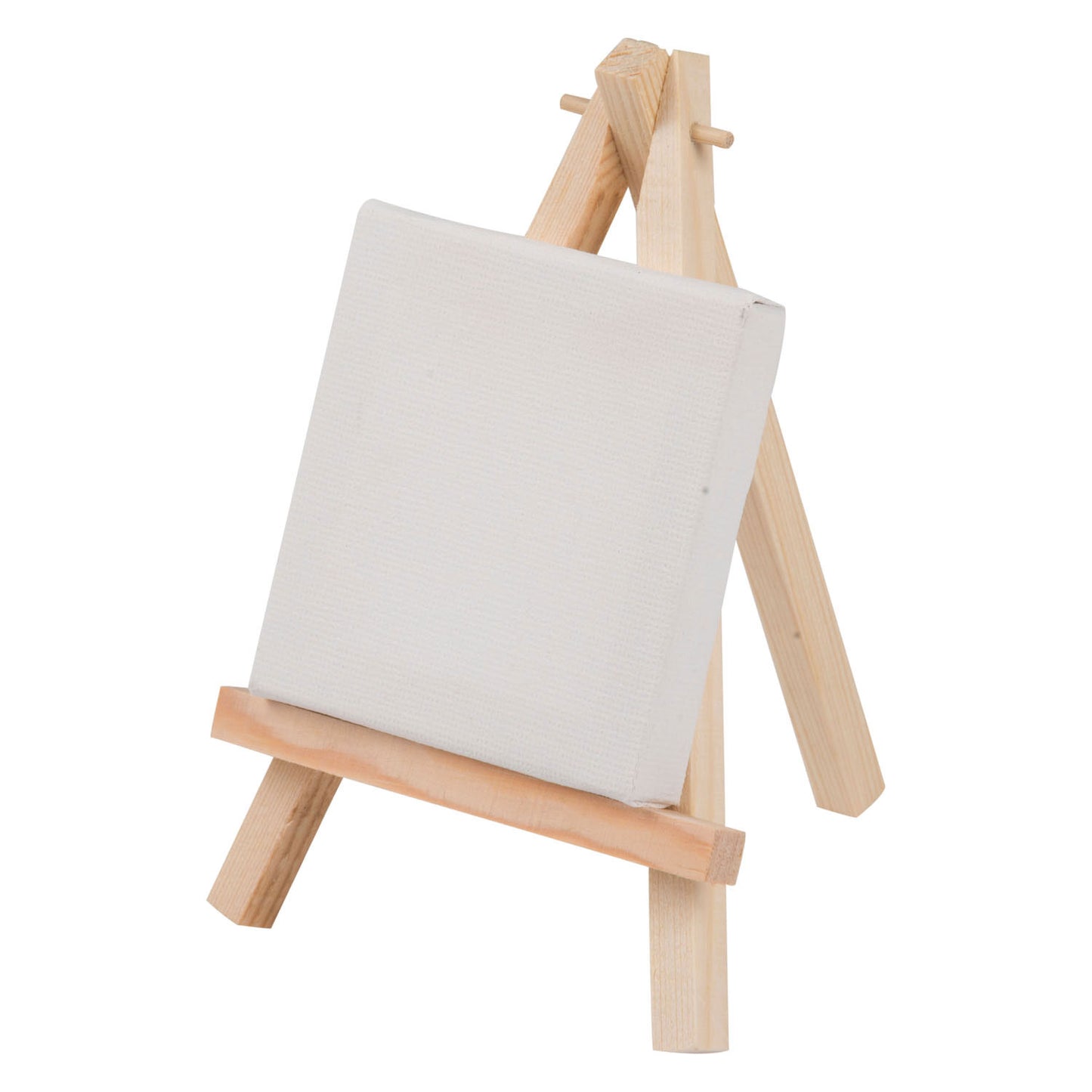 Staffelei mit Leinwand