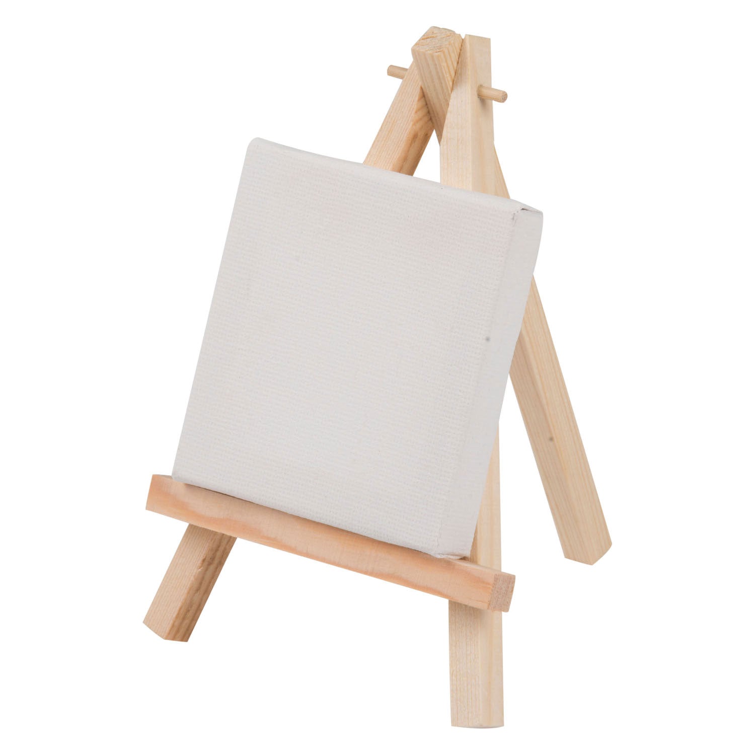 Staffelei mit Leinwand