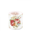 Ambiente Kerze Sara Creme ø7,5xh8cm