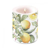 Ambiente Kerze klein Limoni