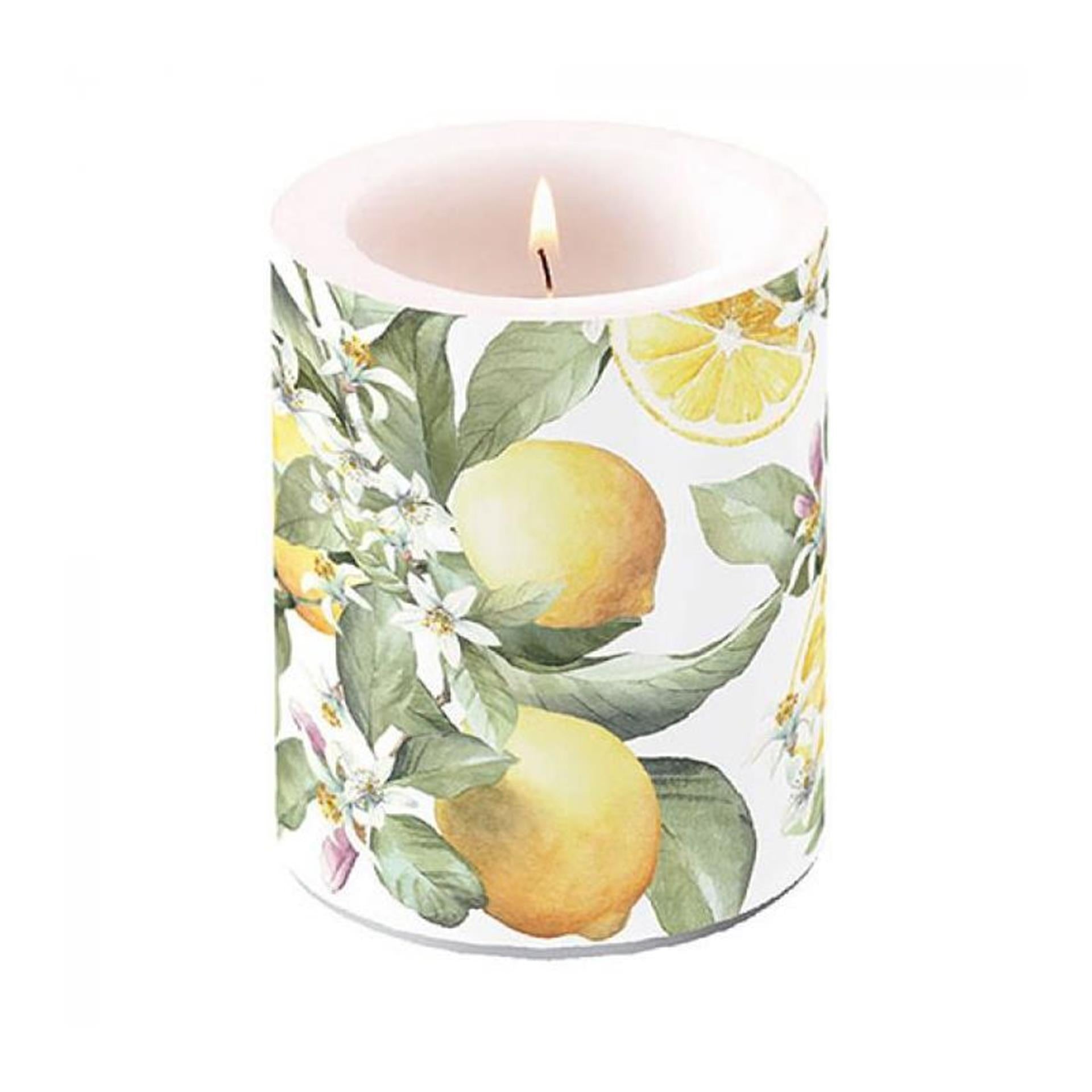 Ambiente Kerze klein Limoni
