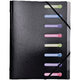 Sortiermappe Exacompta 56181e Polypropylen 25x32cm A4 schwarz