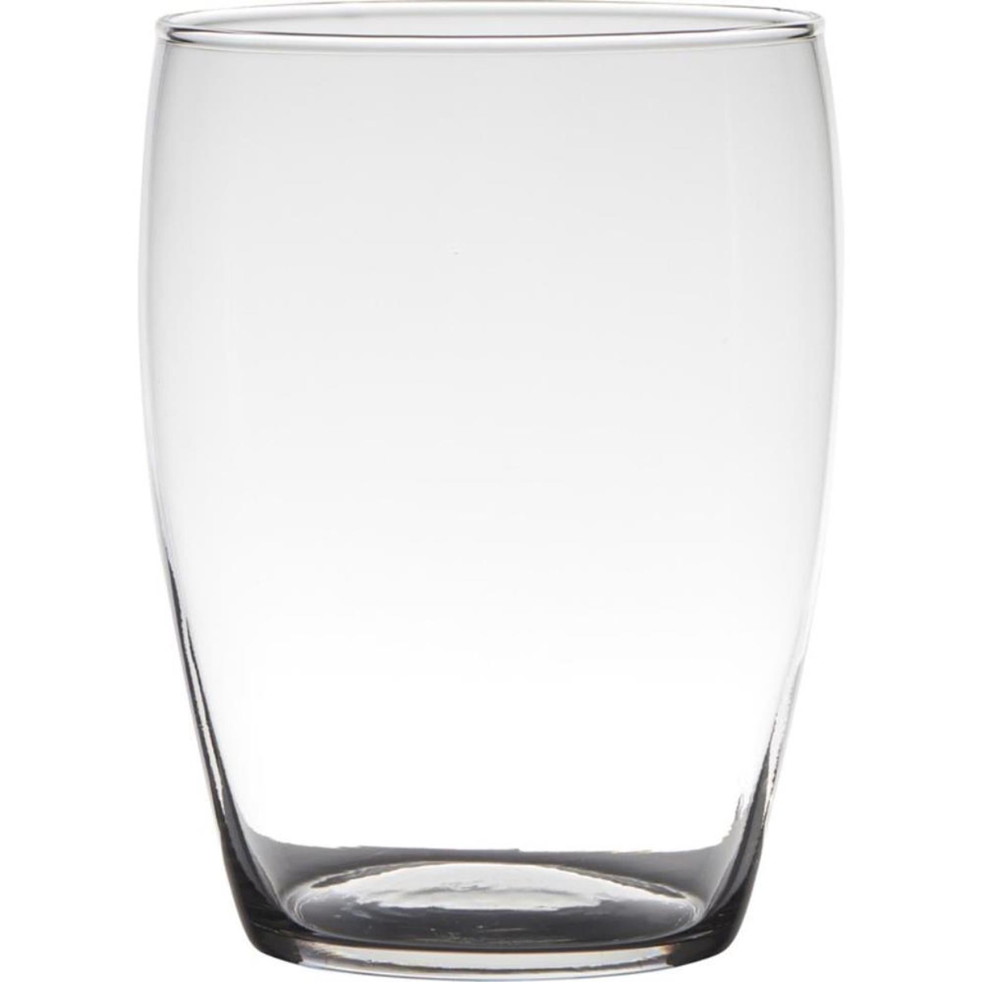 B-living Vase aus Glas Essentials Haube ø14xh20cm