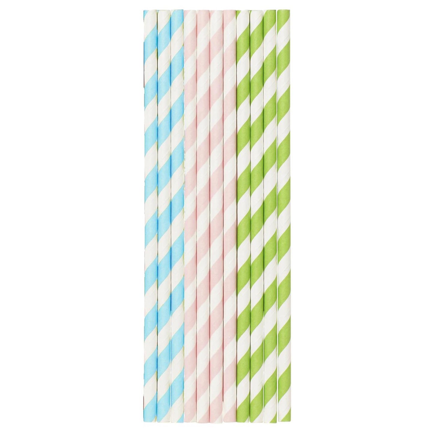 Duni Papierstrohhalme Pastell 20cm 25St