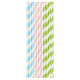 Duni Papierstrohhalme Pastell 20cm 25St