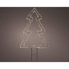 Mikro-LED-Baum aus Metall, Außenlänge 1 cm x B. 45 cm x H. 60 cm