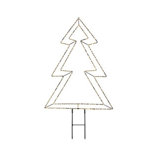 Mikro-LED-Baum aus Metall, Außenlänge 1 cm x B. 45 cm x H. 60 cm