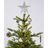 Kaemingk Weihnachtskugeln Polystyrol glänzend, matt, Glitzermix, Durchmesser 8 cm - afbeelding 2