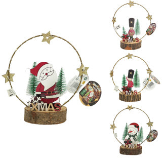 Weihnachtszahl auf Standard -LED 4 Assorti