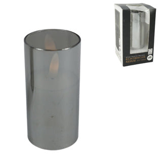 LED -Kerzen -Timer auf Batterie 10 cm