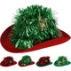 Cowboyhut mit Weihnachtsbaum 4ass | 2 Stk