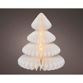 Mikro-LED-Baum aus Papier für den Innenbereich, FSC-Mischung, 100 % Durchmesser, 42 cm x 48 cm