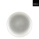 Edelman Mila Dekorationsteller recycelter Kunststoff silber H1,5xT25cm | 4 Stück