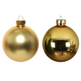 Kaemingk Weihnachtskugeln Glas glänzend, matt mixdia8cm - afbeelding 2