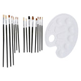 Pinsel und Palette, 16dlg. - afbeelding 2