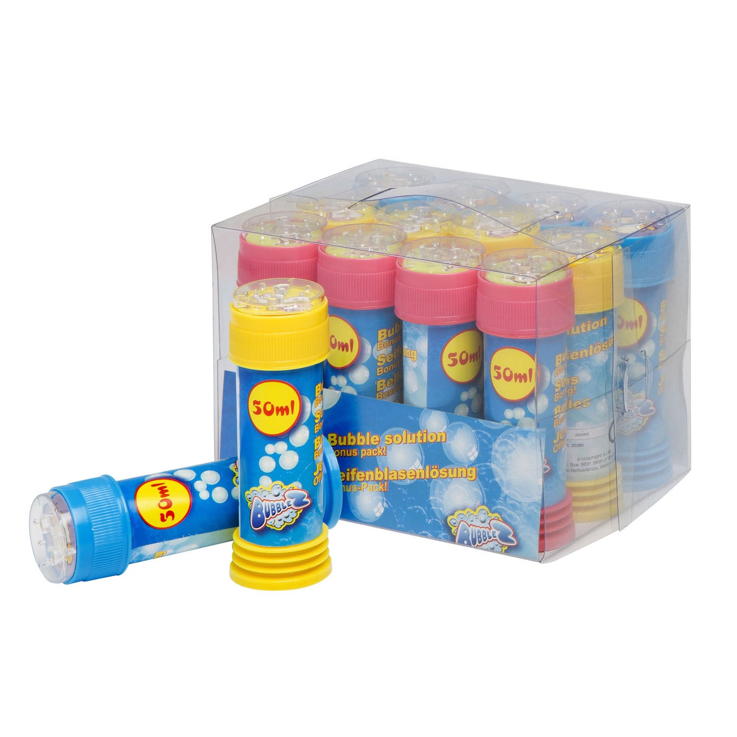 Bubble Blase mit Geduldspiel, 12st.